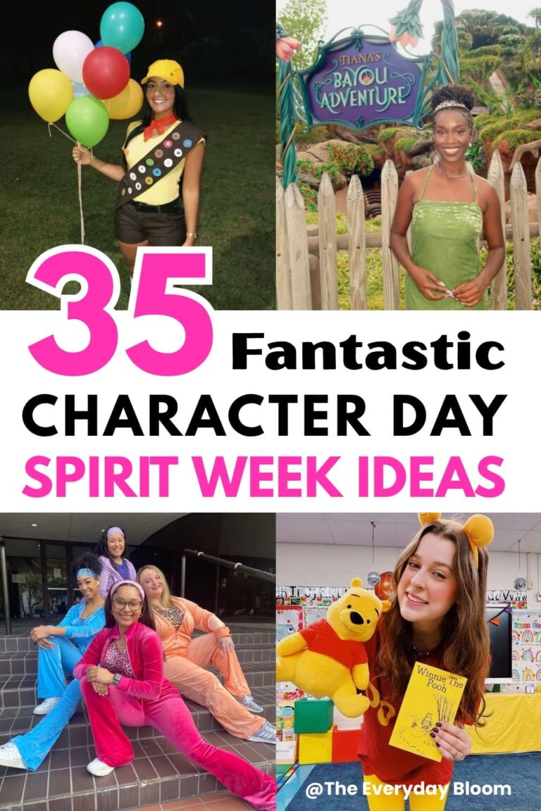 Character day spirit week