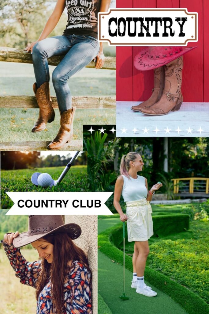 Country vs country club spirit week