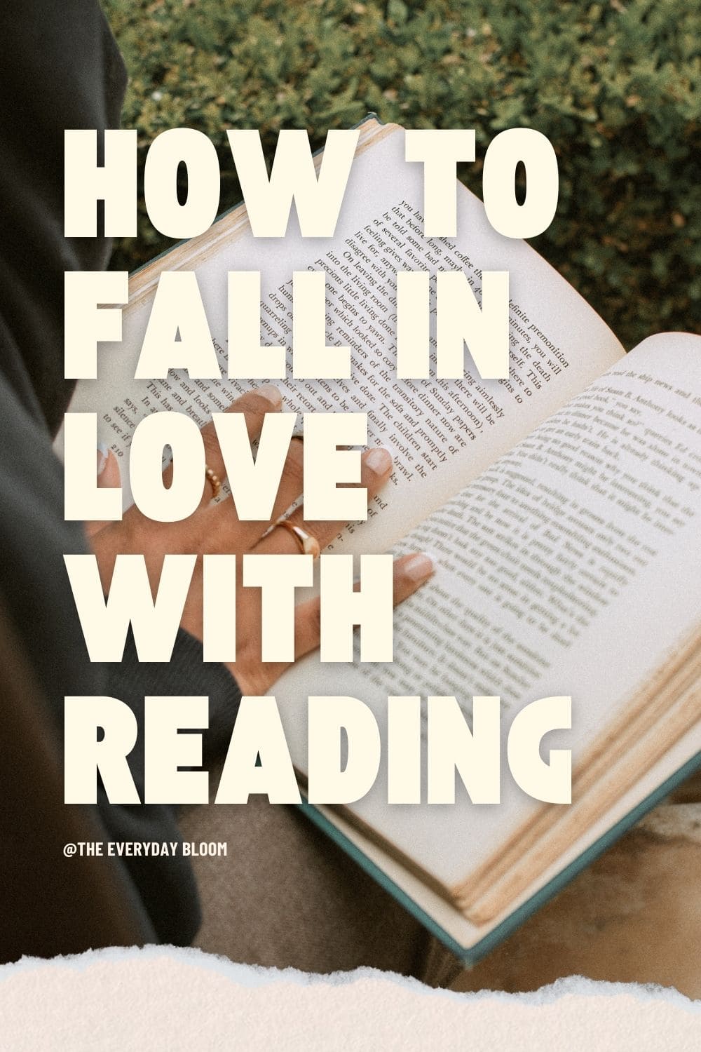 How to fall in love with reading