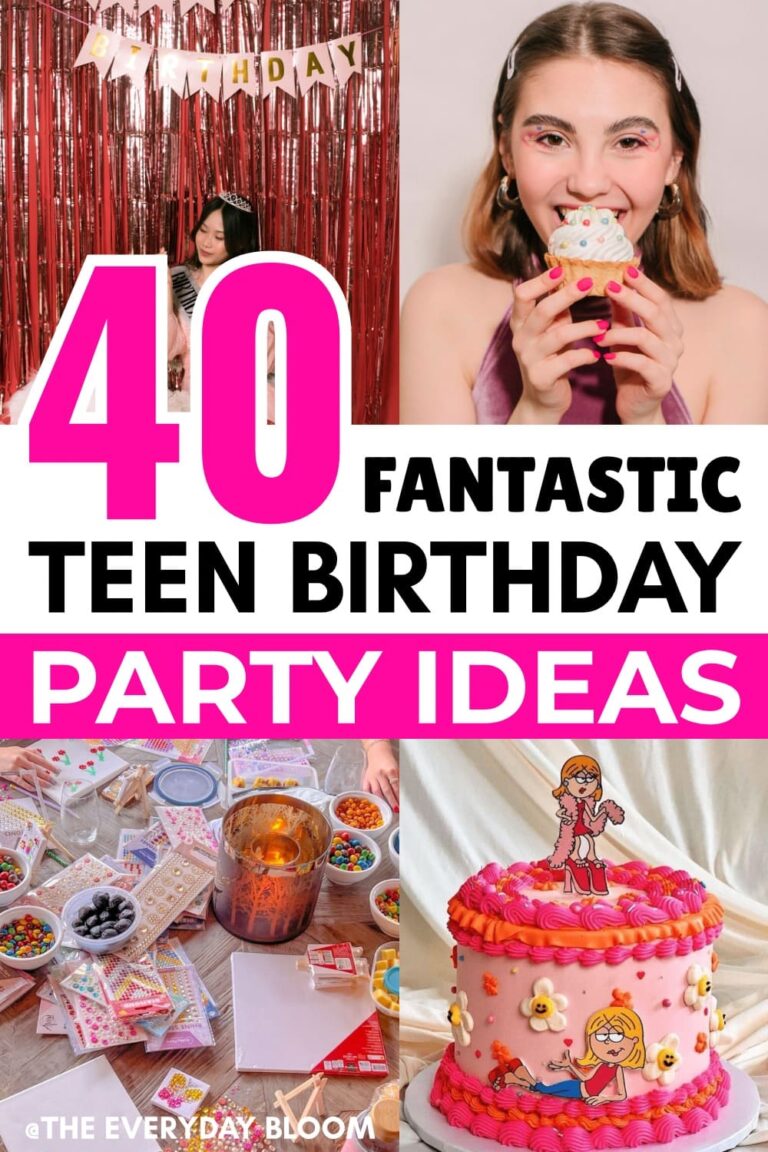 Teen birthday party ideas