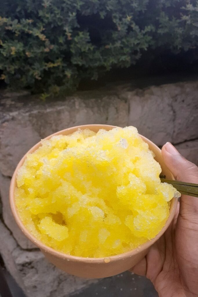 Kakigori at Disney