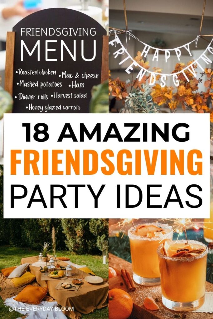 Friendsgiving party ideas