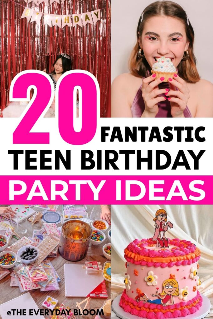 Teen birthday party ideas