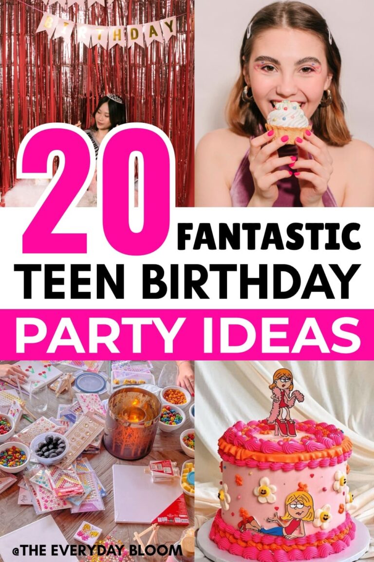 Teen birthday party ideas