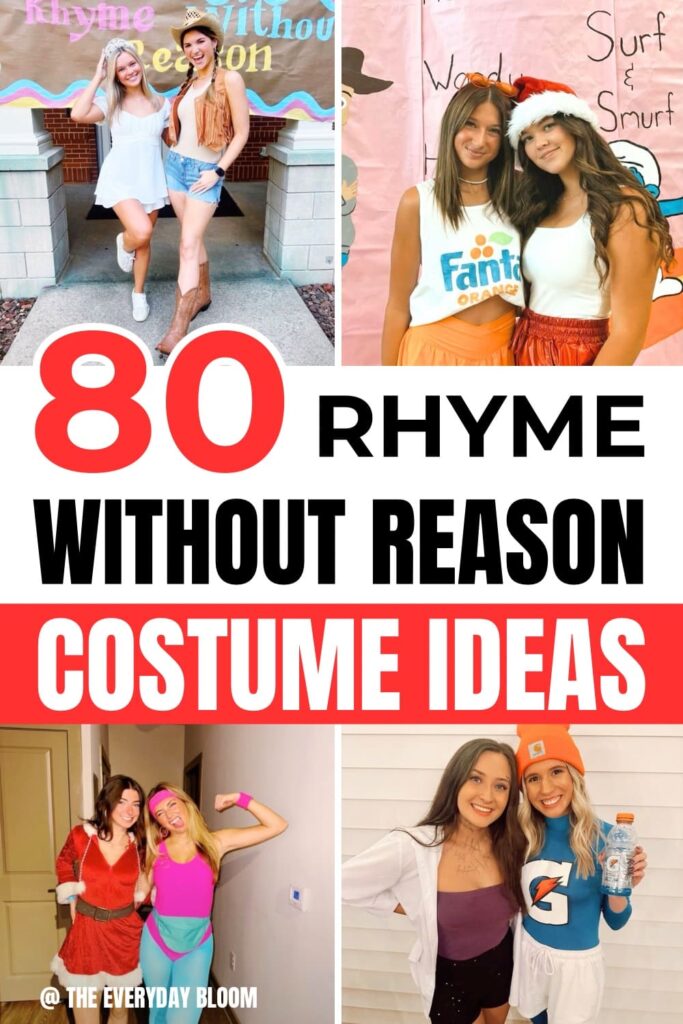 Rhyme without a reason ideas