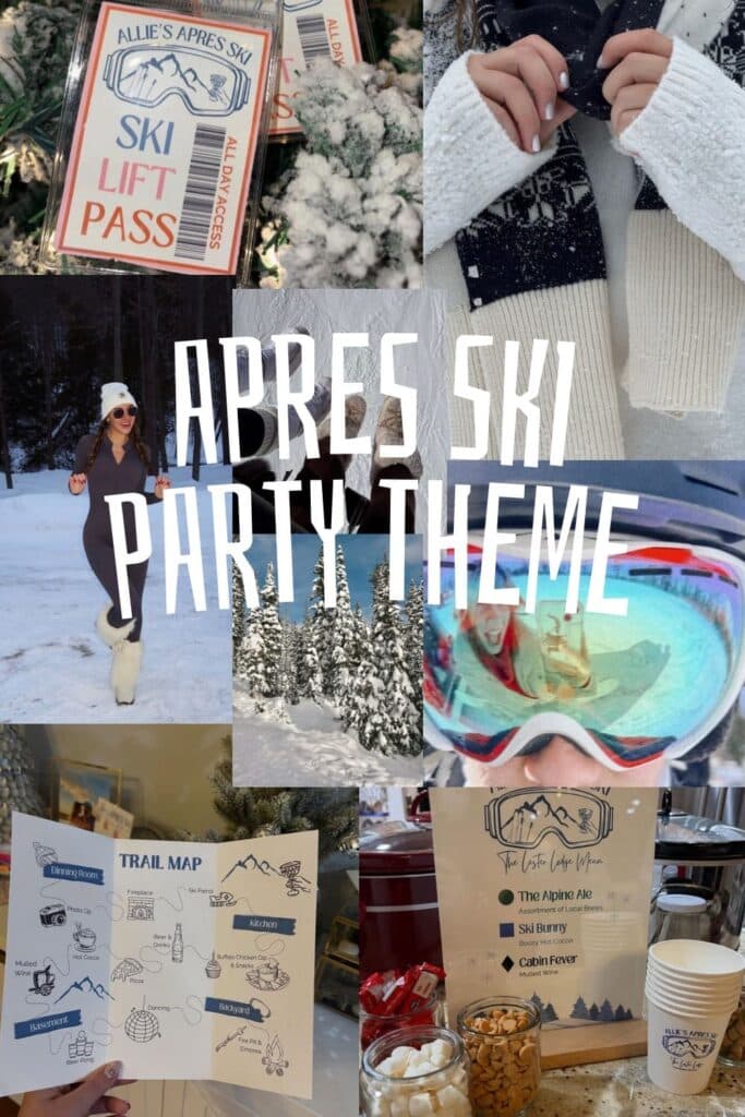 Apres ski party theme