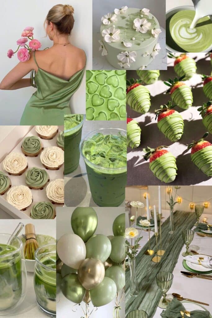 Matcha themed party