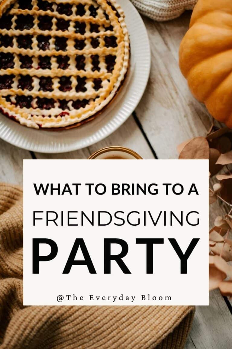 What to bring to a Friendsgiving