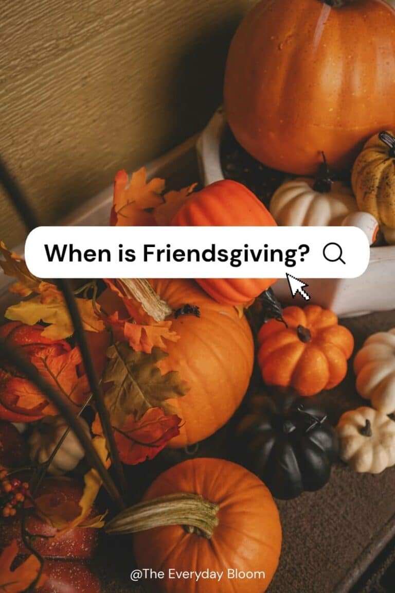 When is Friendsgiving