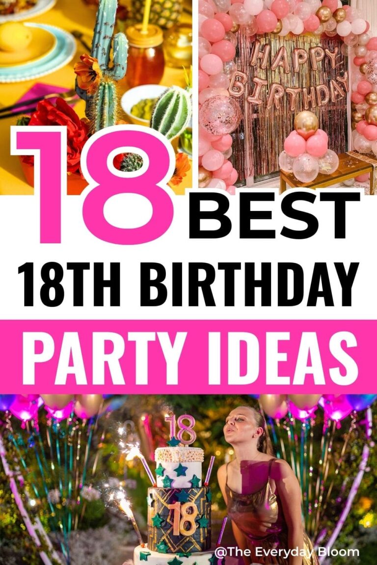 18th birthday party ideas