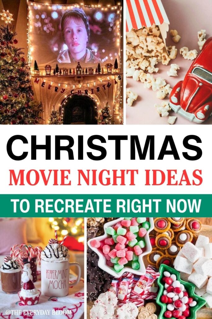 Christmas movie night