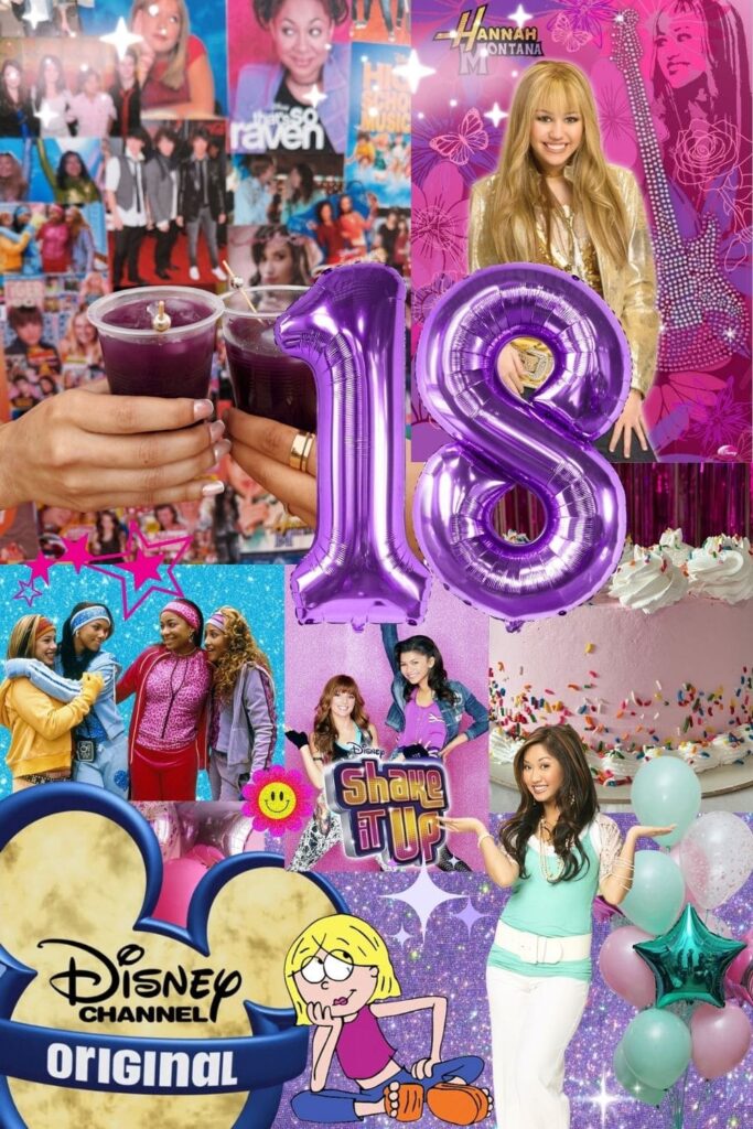 Disney themed 18th birthday party idea