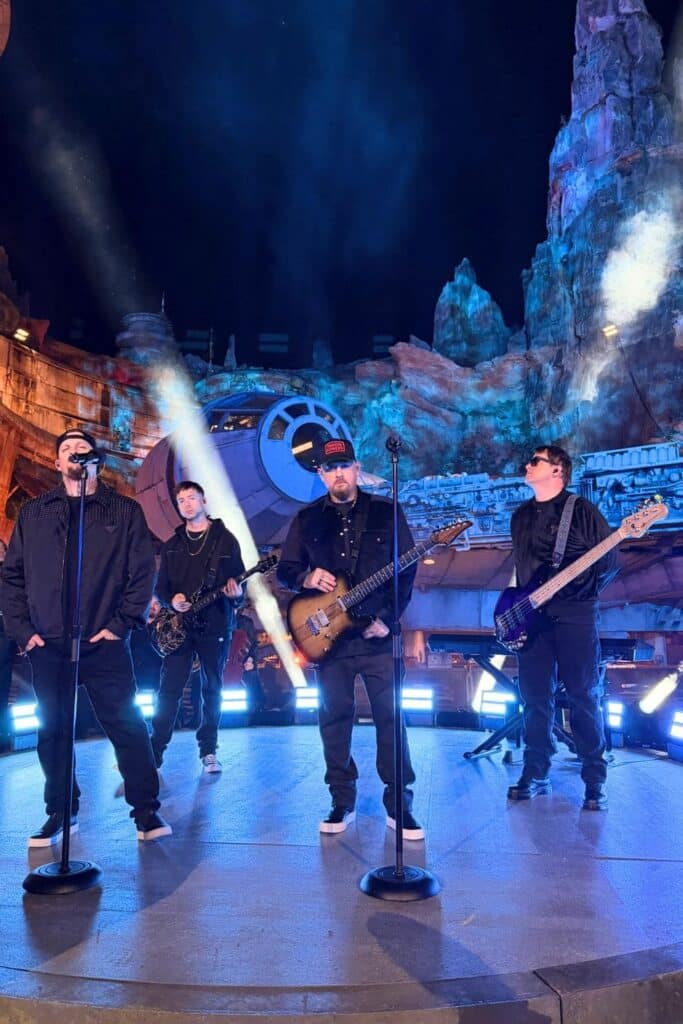 Good charlotte wonderful world of Disney holiday spectacular