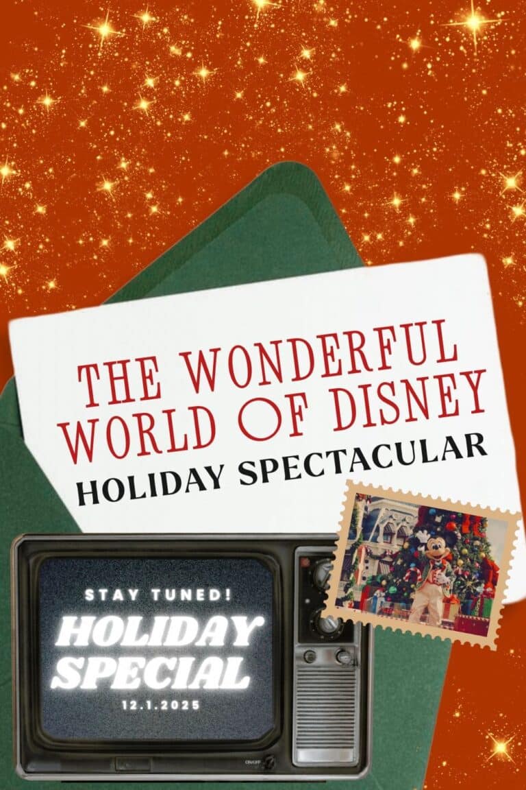 The Wonderful World of Disney holiday spectacular 2025