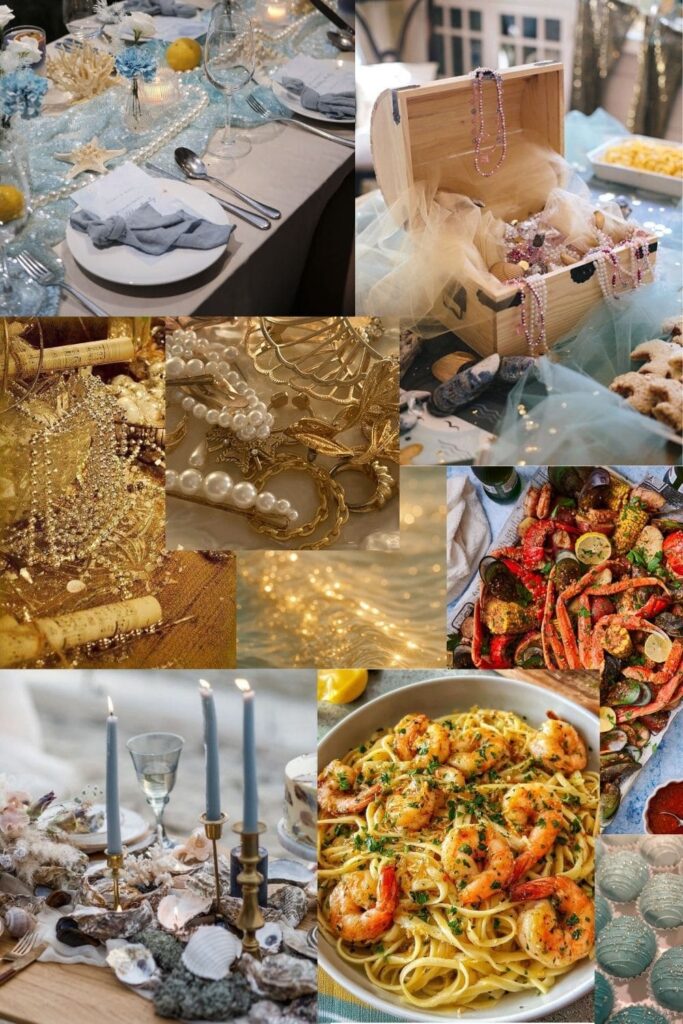 Sea of gold party theme