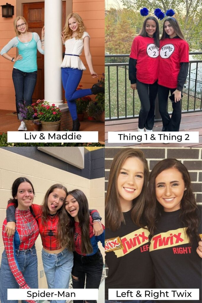 Twin day spirit week ideas