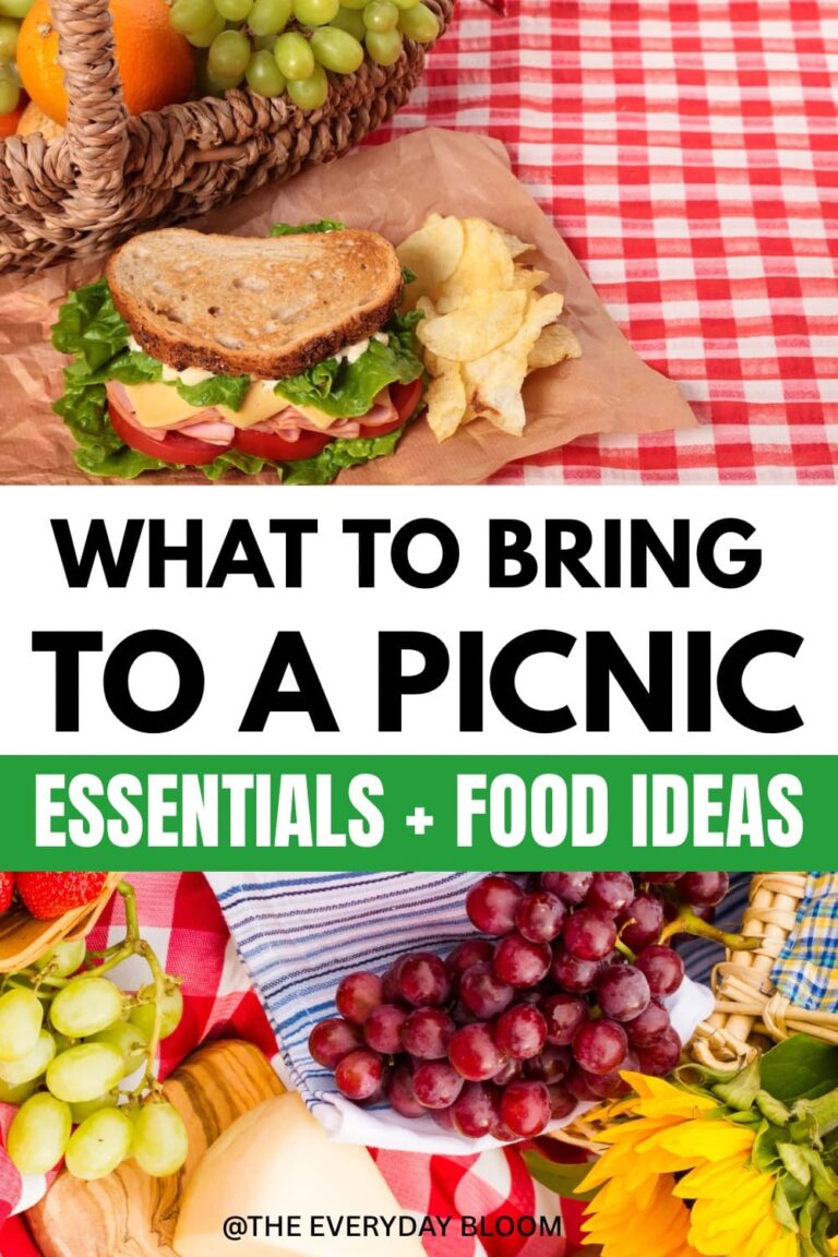 What to bring to a picnic