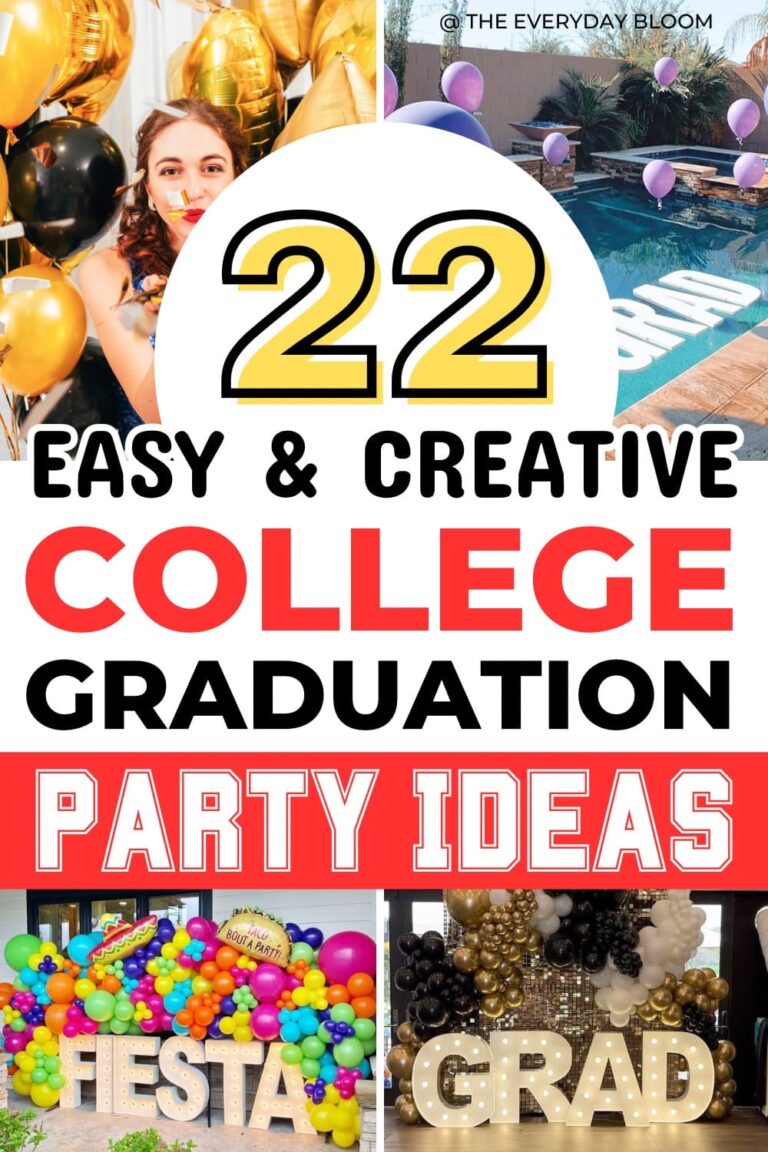 College graduation party ideas