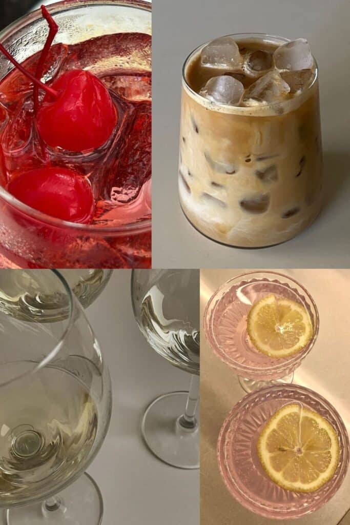 Drinks for paint and sip