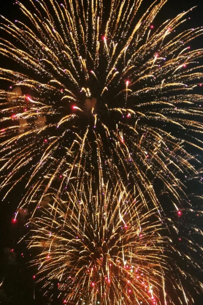 Watch fireworks as a Summer bucket list idea