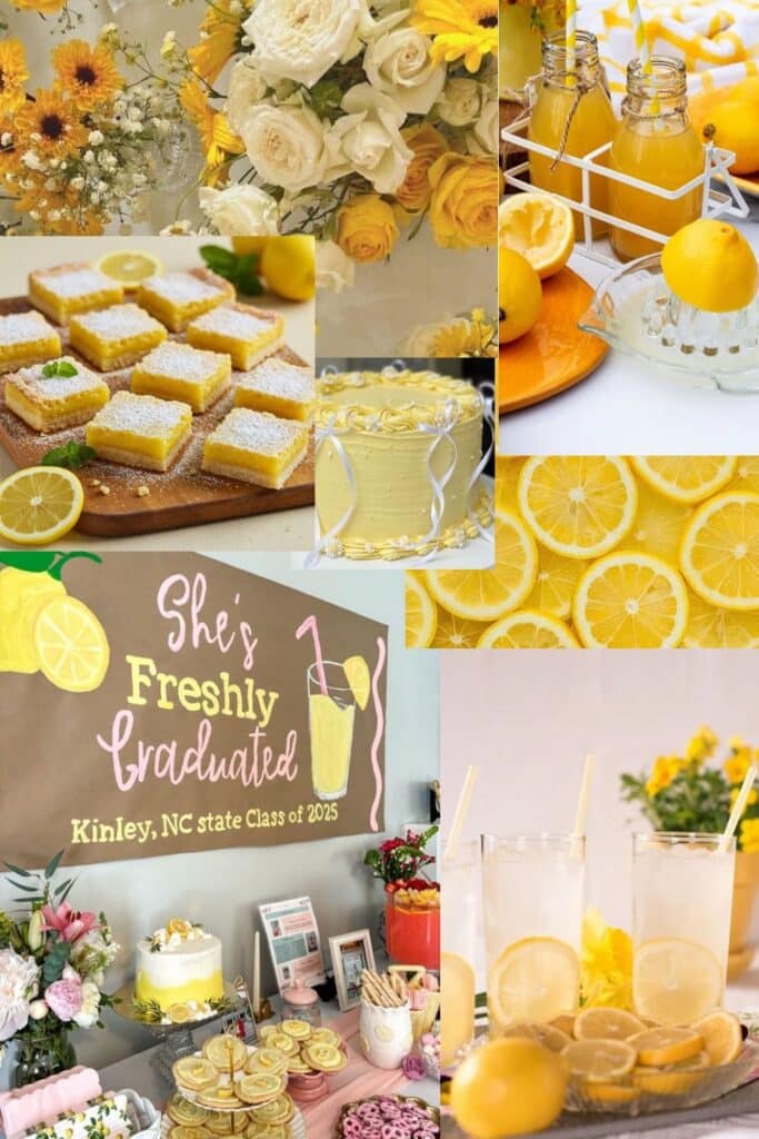 Freshly graduated unique graduation party