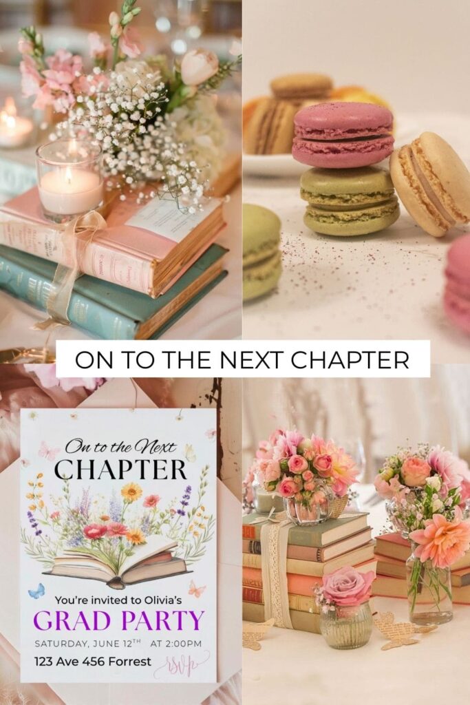 On to the next chapter grad party