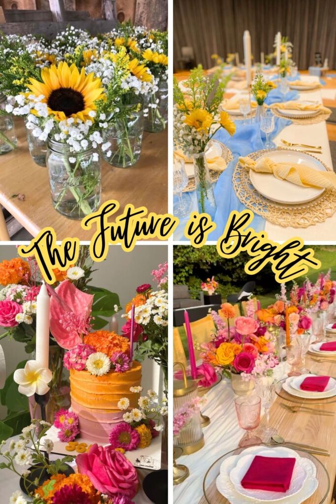 The future is bright party