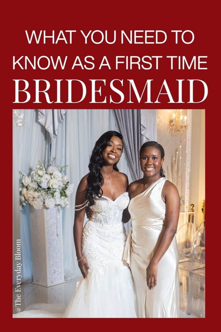 What you need to know as a first time bridesmaid