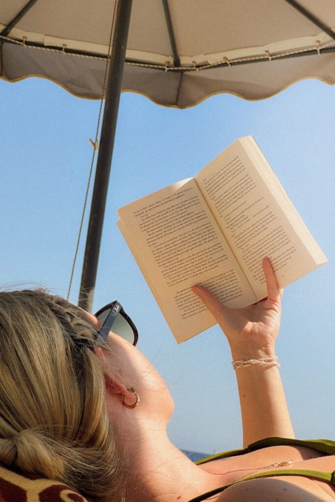Relaxing at the beach as a fun thing to do on your birthday alone