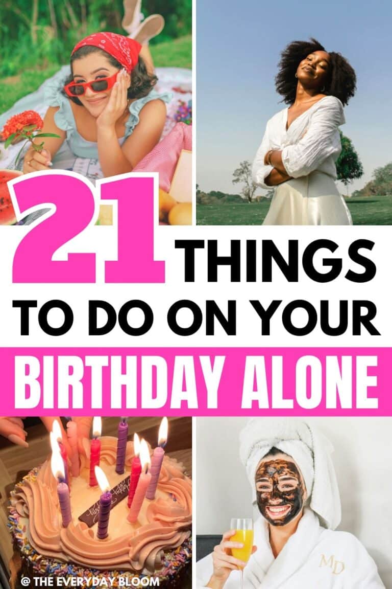 things to do on your birthday alone