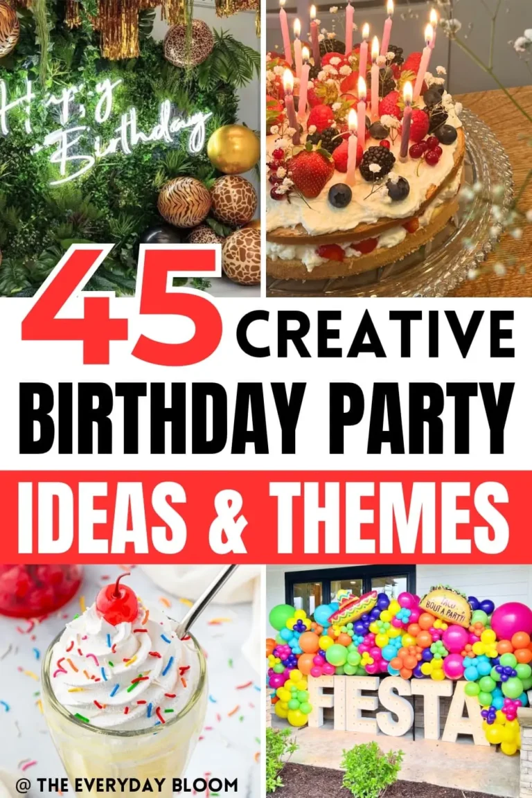 Birthday party ideas