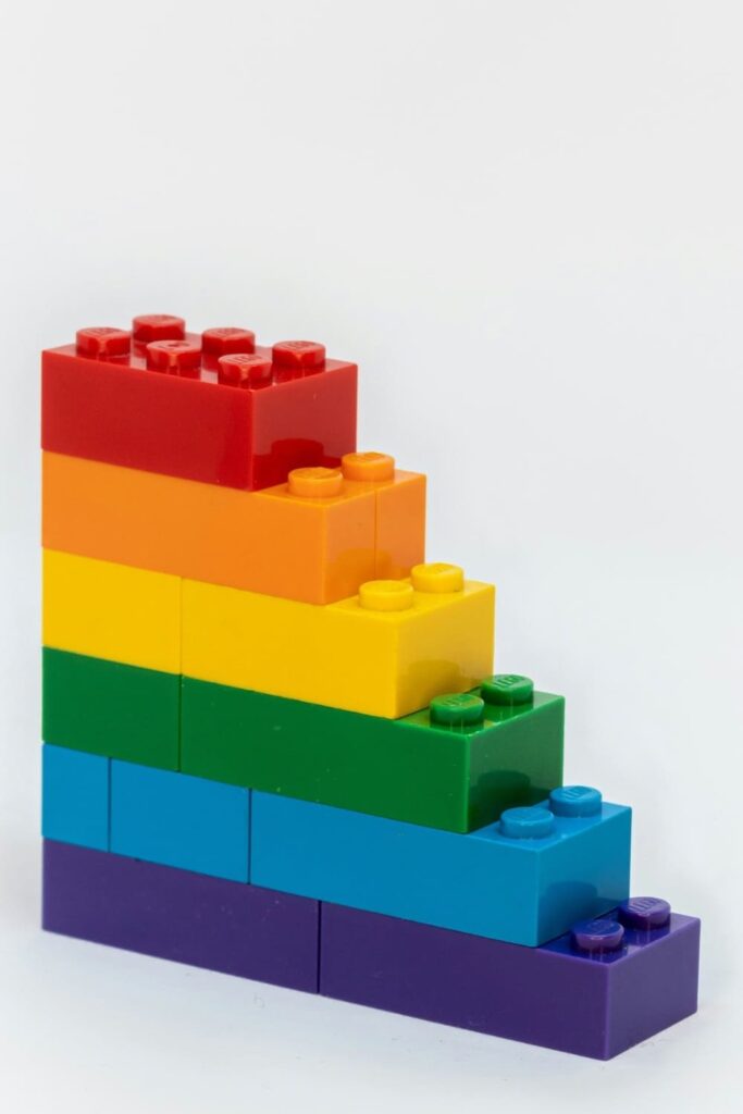 Legos for anything but a water bottle day