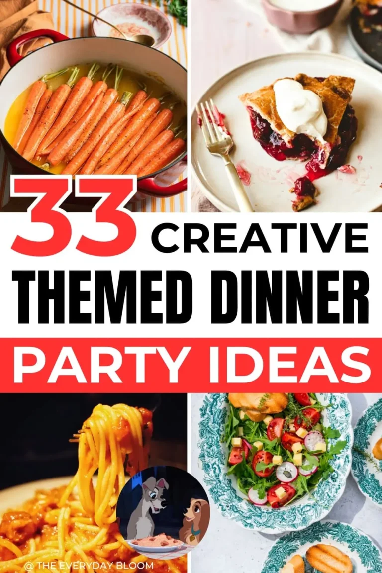 Themed dinner party ideas