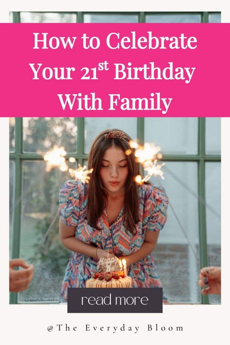 21st birthday ideas with family