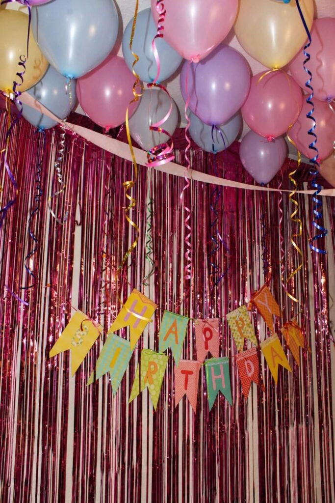Birthday balloons