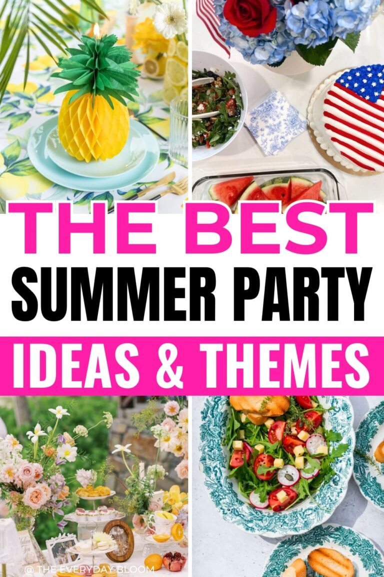 Summer party ideas