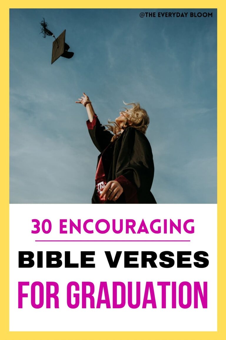Bible verses for graduation