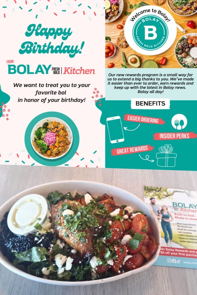 Bolay birthday freebie