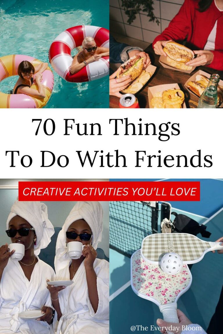 Fun things to do with friends