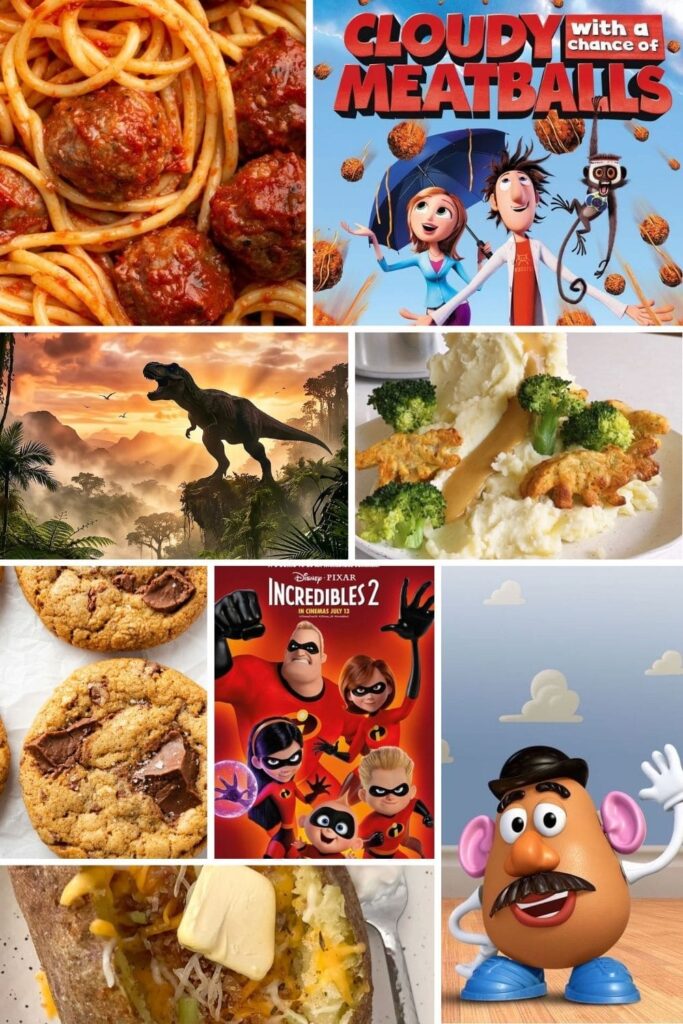 Bring a dish from a movie potluck