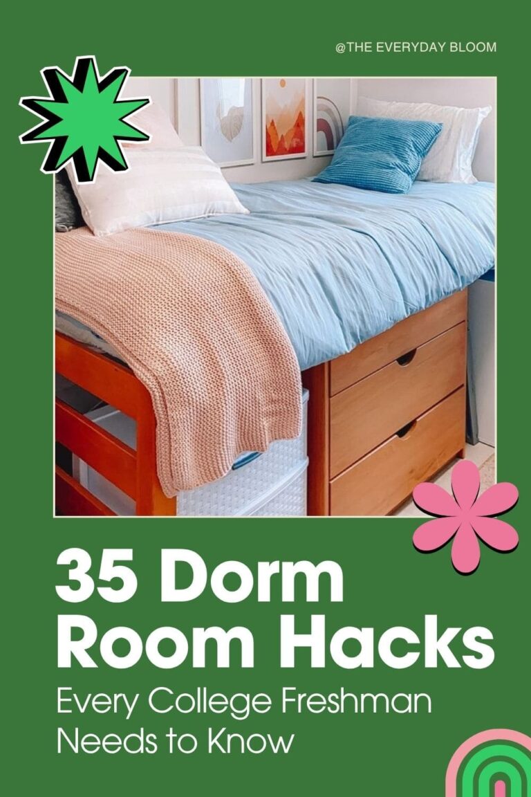 Dorm room hacks