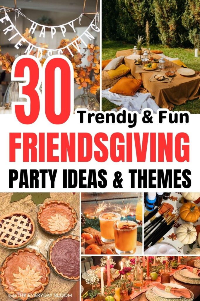 Fun Friendsgiving ideas
