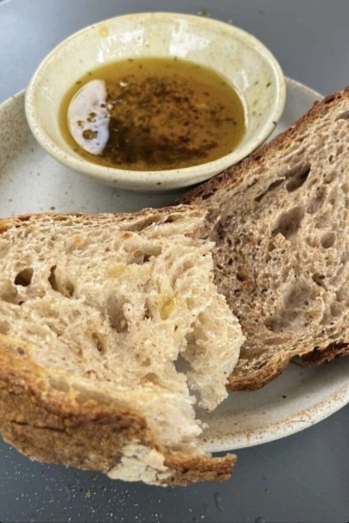 Italian Bread and olive oil