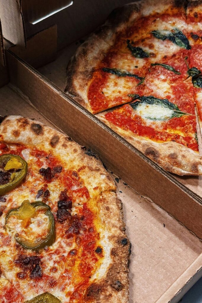 Pizza as Friendsgiving food ideas