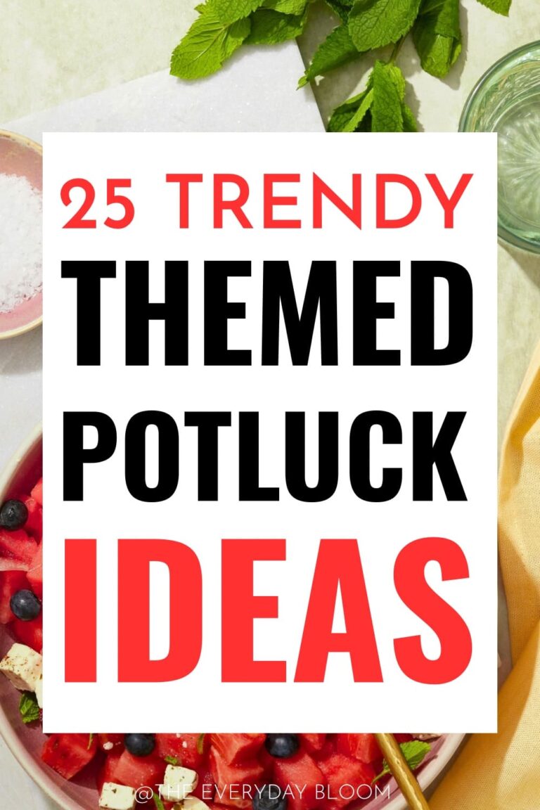 Potluck theme ideas