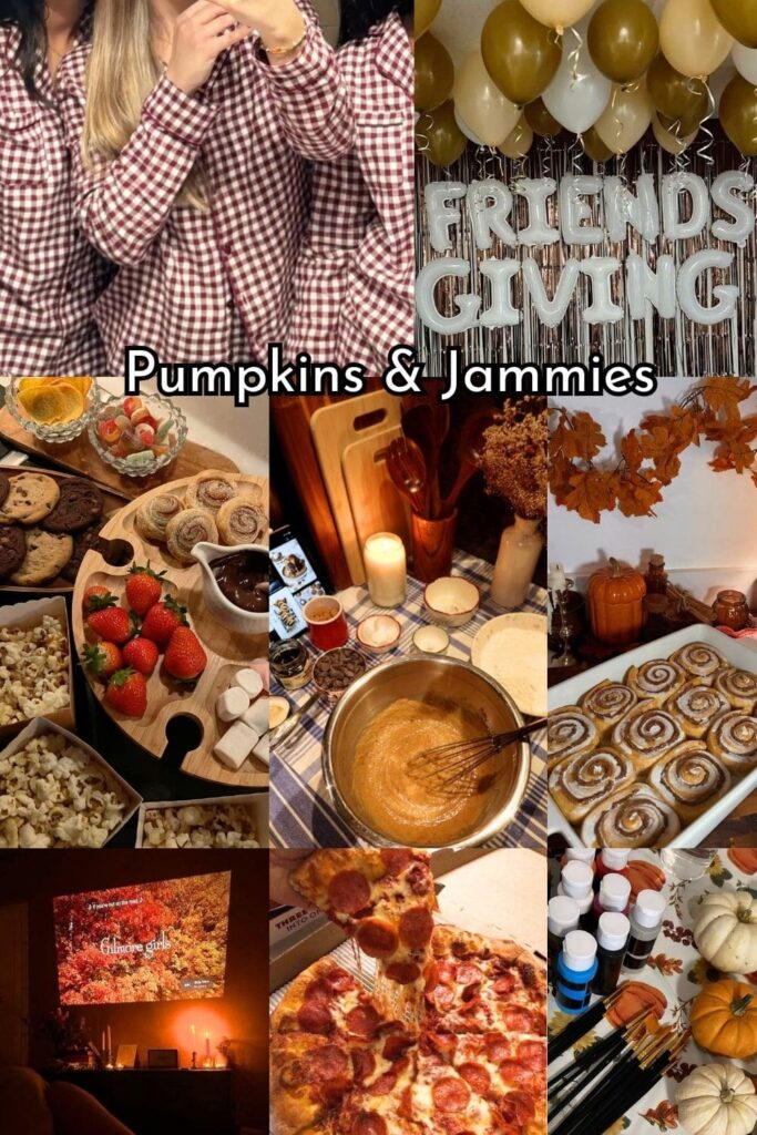 Pumpkins and Jammie’s party theme