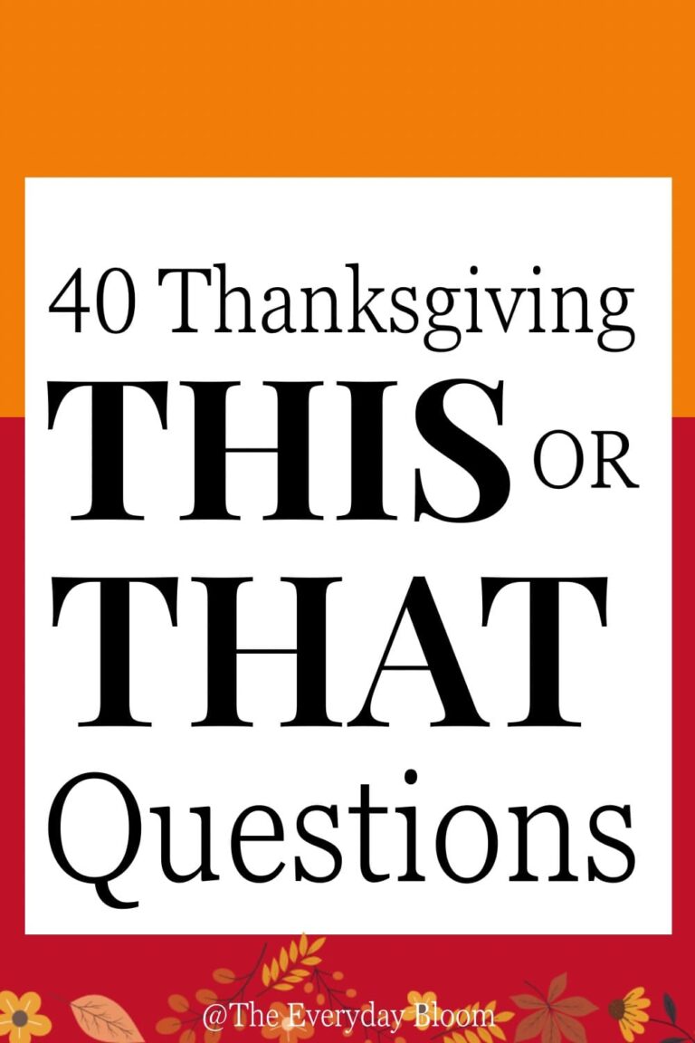 Thanksgiving this or that
