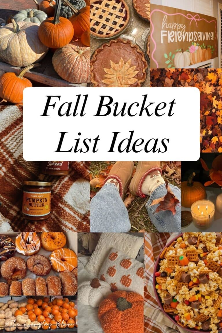 Fall bucket list
