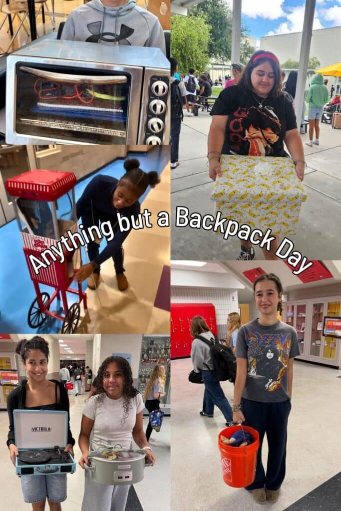 Anything but a backpack ideas