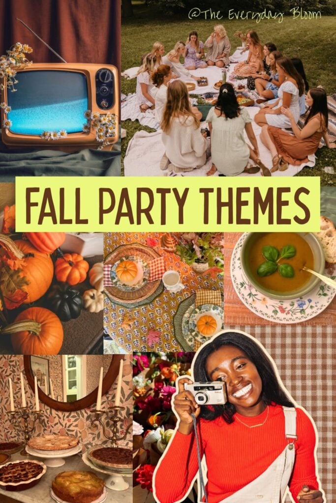 Fall party themes